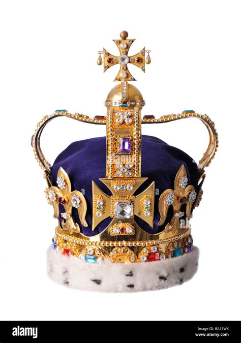 Kings Royal Crown St Edwards Crown Stock Photo Alamy