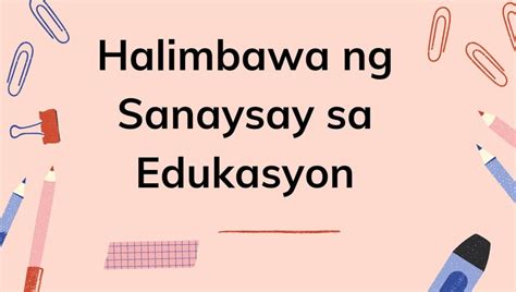 Halimbawa Ng Sanaysay Tungkol Sa Edukasyon Newstogov