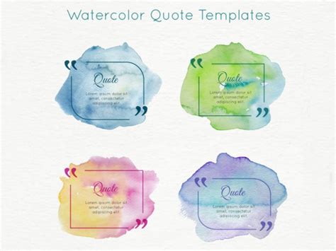 Watercolor Powerpoint Template At Explore