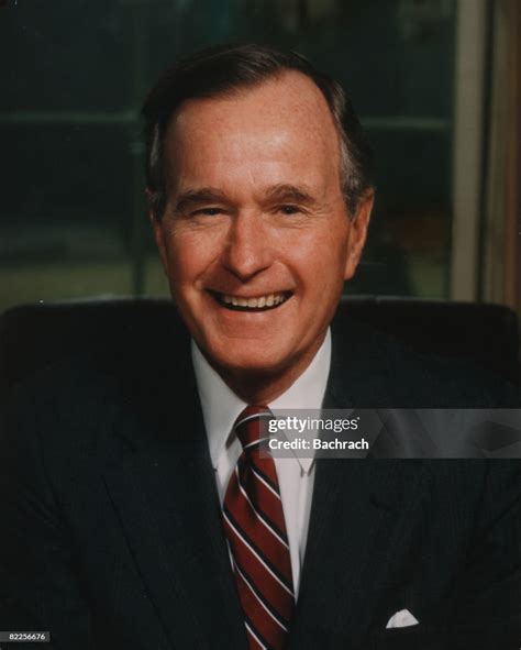 A Portrait Of American Politician George Herbert Walker Bush The News Photo Getty Images