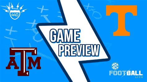 Texas A M Vs Tennessee Preview Prediction SEC Week College Football Preview Aggies Vols