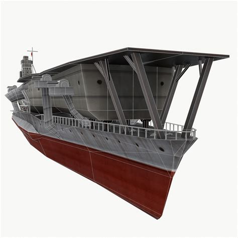 3d Kaga Aircraft Carrier