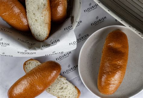Brioche Hot Dog Rolls Flourish Bakery
