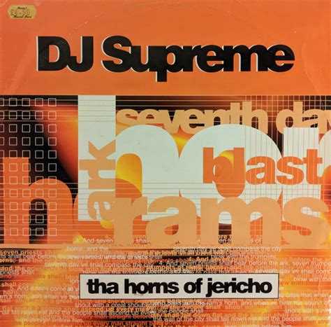 Dj Supreme Tha Horns Of Jericho Releases Discogs