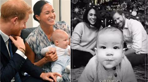 The queen's commonwealth trust twitter account gave royal fans the first glimpse of the sussex family christmas card this afternoon. Harry And Meghan First Christmas Card With Archie Released