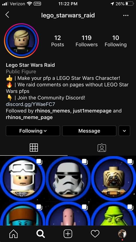 Posted Every Lego Star Wars Pfp Lets Start A Community Starwars