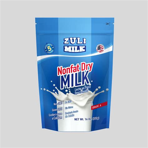 Zuli Milk Nonfat Dry Milk 16 Oz