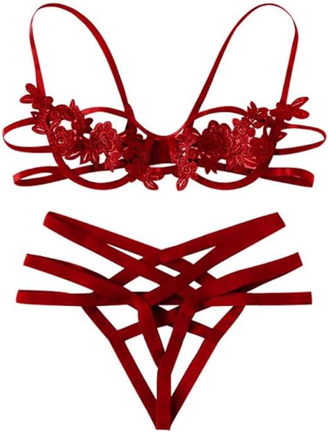 women lingerie corset lace underwire racy muslin sleepwear underwear tops briefs sexy bras and