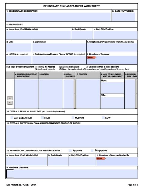 Download Dd 2977 Fillable Form