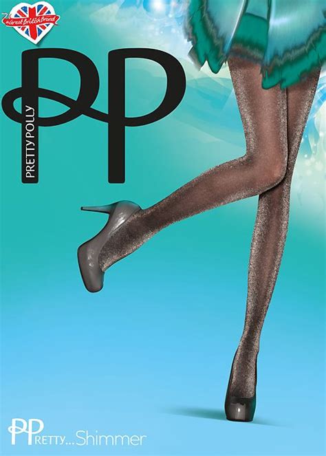 Pretty Polly Pretty Shimmer Sheer Lurex Tights Nylons Cool Tights Cosy Socks Colored Tights