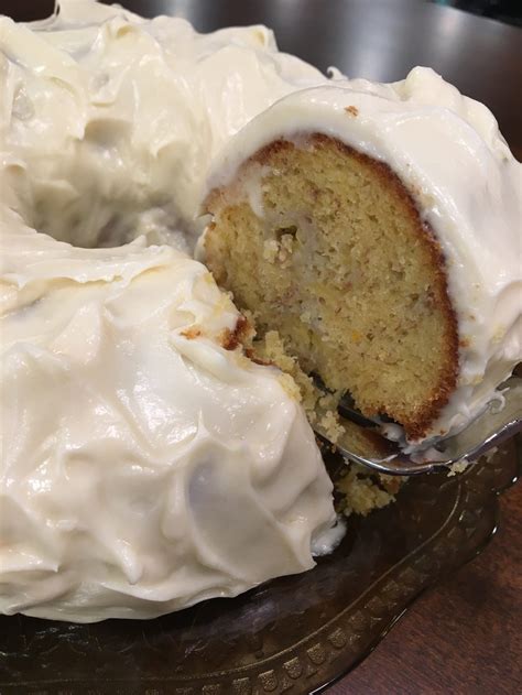 Banana Cake With Cream Cheese Frosting Bless Your Heartichoke
