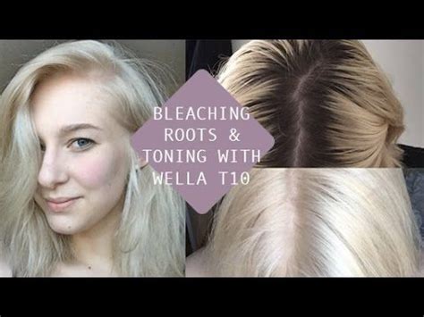 Hair porosity determines how well your hair can absorb colour or moisture. HOW TO BLEACH ROOTS + TONE with WELLA T10 (AT HOME ...