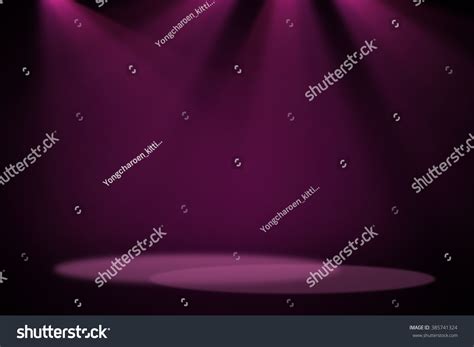 Purple Stage Background Stock Illustration 385741324 Shutterstock