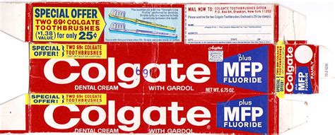 1970 Colgate Toothpaste Box Gregg Koenig Flickr
