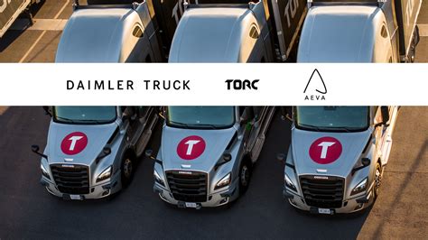Daimler Truck And Torc Robotics Select Aeva To Supply Advanced D Lidar