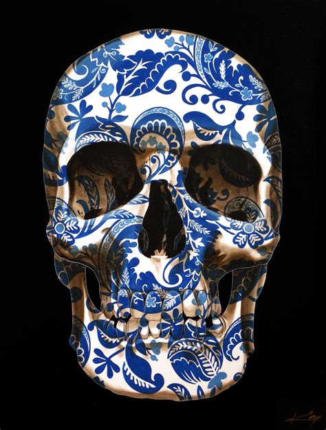 Kristin is believed to have been abducted and killed at the end of her freshman year of college in may of 1996. Alexandria Skull by Gerrard King | Skulls | Skull artwork ...