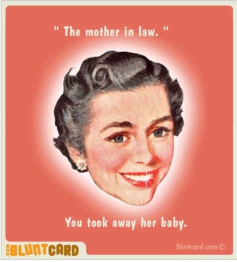 Mother In Law Blunt Cards Vintage Humor Ecards Funny