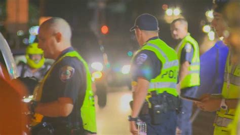 Police Crackdown On Drunk Drivers Over Holiday Weekend