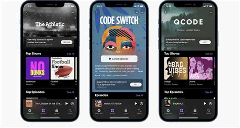 Apple Unveils Podcast Subscriptions And A Redesigned Apple Podcasts App