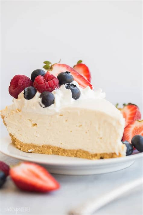 Easy Cheesecake Recipe No Bake The Recipe Rebel {video}