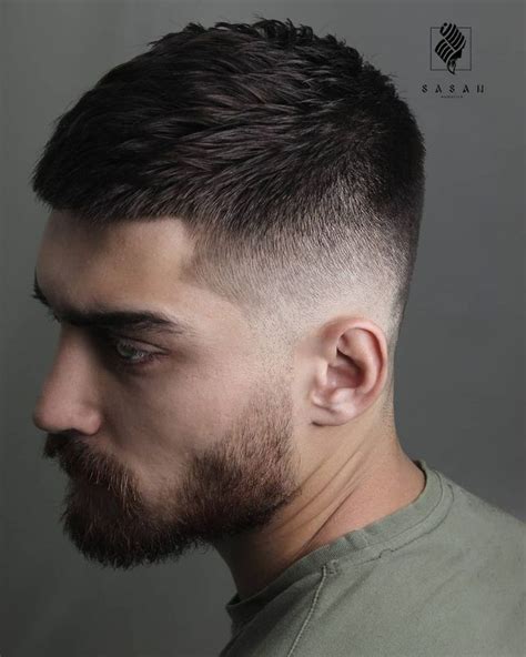Medium length textured hair with step. 40 Cool Haircuts For Young Men Best Men's Hairstyles 2020 ...