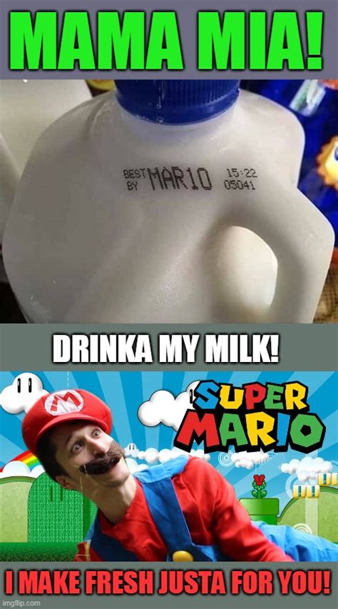 Mario Milk Imgflip