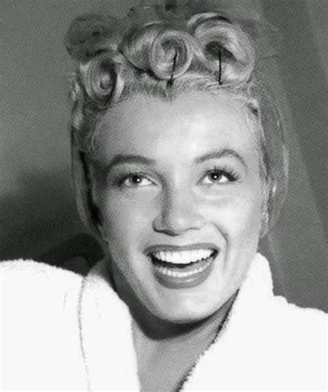 Marilyn Monroe Curling Cabelo Pin Up Vintage Curls Vintage Style