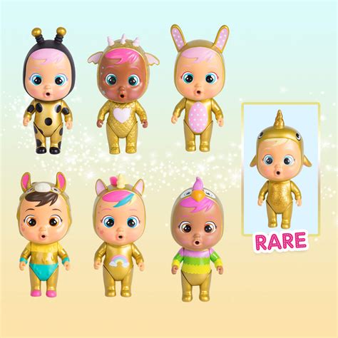 Cry Babies Magic Tears Golden Edition Mini Collectable Golden Dolls