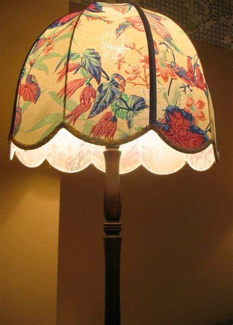 Lamp Shade Colorful Leaves Vintage Lampshades Lampshades Vintage Lamps