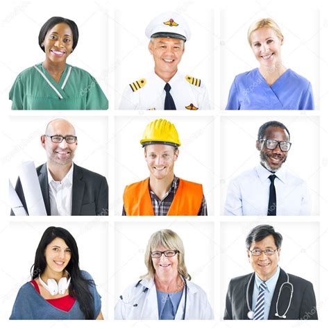 People Of Different Professions And Nationalities Stock Photo By