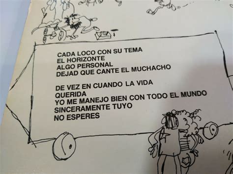 Joan Manuel Serrat Cada Loco Con Su Tema 1983 Ariola Lp Vinilo 12 Vg