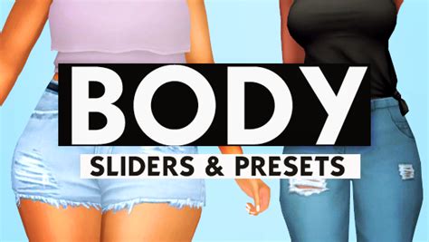 Sims 4 Body Shapes