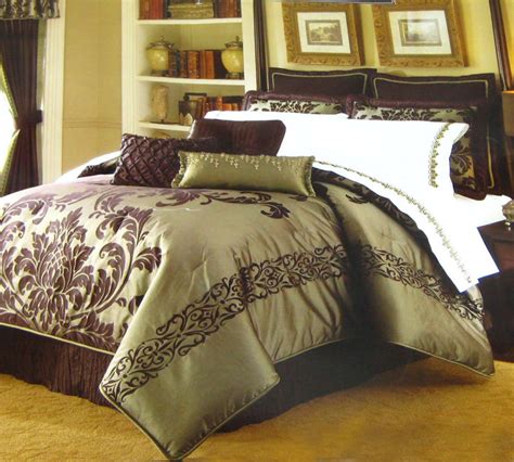 Kohls Queen Cadence Comforter Set Park Avenue Luxury