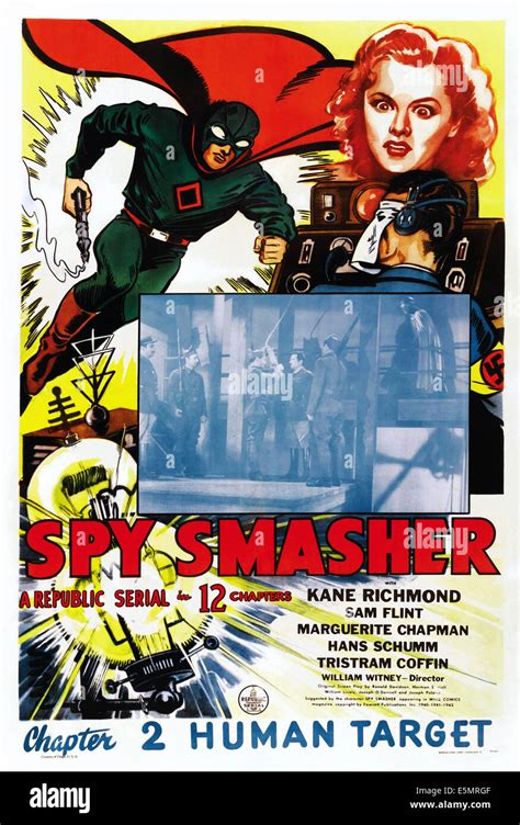 Spy Smasher Top From Left Kane Richmond Marguerite Chapman In