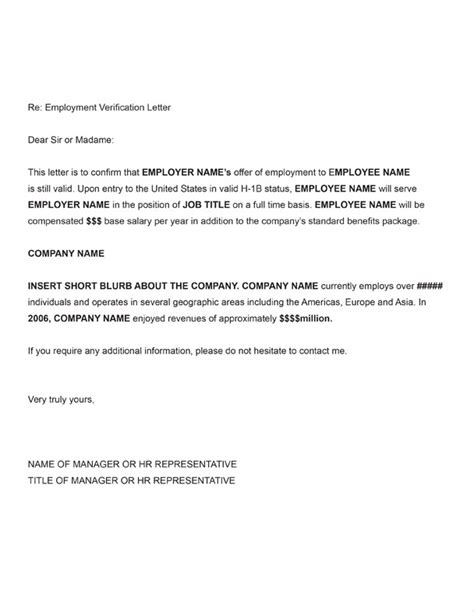 Letter of recommendation for visa application from the employer. Employment Letter For Visa - task list templates