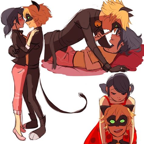 Pin By Muffinsini Check On Marinette Y Chat Noir Miraculous Ladybug