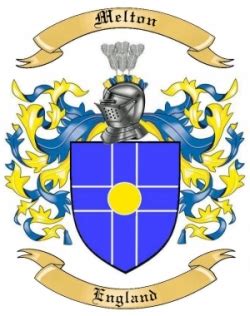 Learn interesting facts about the kelly family name, its origin, and famous clan members. Melton Family Crest from England by The Tree Maker