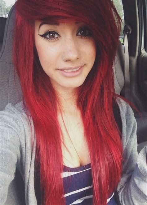 Best 25 Bright Red Hair Ideas On Pinterest Bright Red Bright Red Hair Short Red Hair Blonde