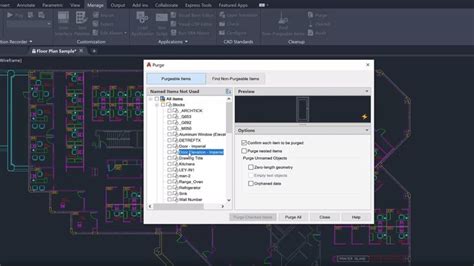 Have You Tried Autocad Cleanup Tools Purge And Overkill Autocad Blog