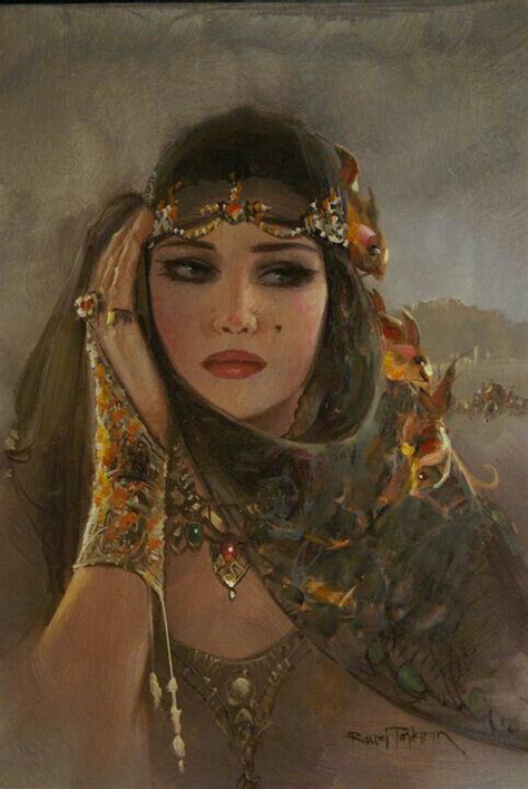 Gypsy Woman Painting Painting Style Art Painting Paintings Art