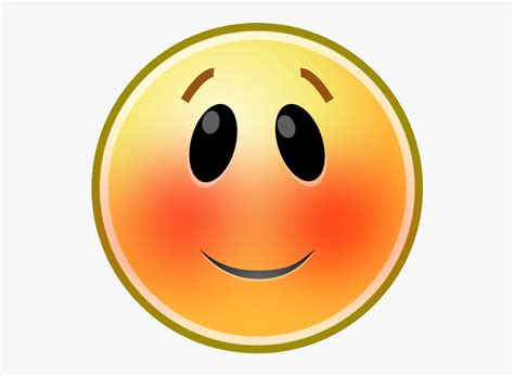 Blushing Face Clipart Image