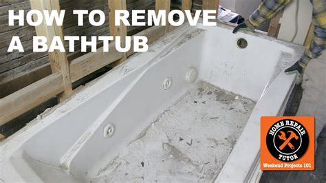 These days more and more primary bathrooms are separating the tub and shower so that now you have a dedicated shower space and a separate bathtub. How to Remove a Bathtub SAFELY!! (Step-by-Step) -- by Home ...