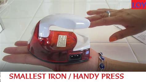 Handy Press Smallest Iron Review And 112 Scale Carpets Youtube