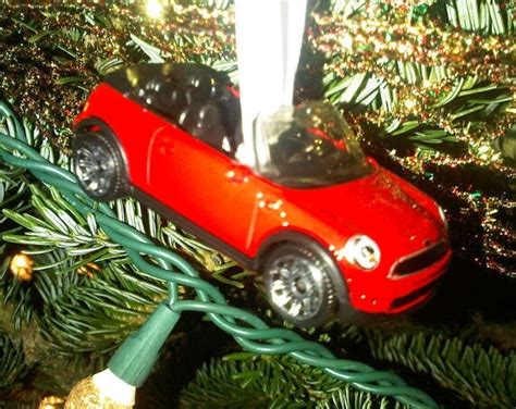 Items Similar To Mini Cooper Convertible Car Christmas Ornaments On Etsy