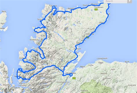 Nc Route Map Scotland Scotland Run Scotland Road Trip Scotland Highlands England And