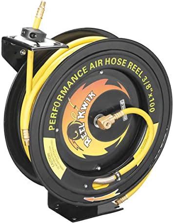 Yescom Ft X Inches Retractable Auto Rewind Air Hose Reel Tools Compressor Garage For Auto