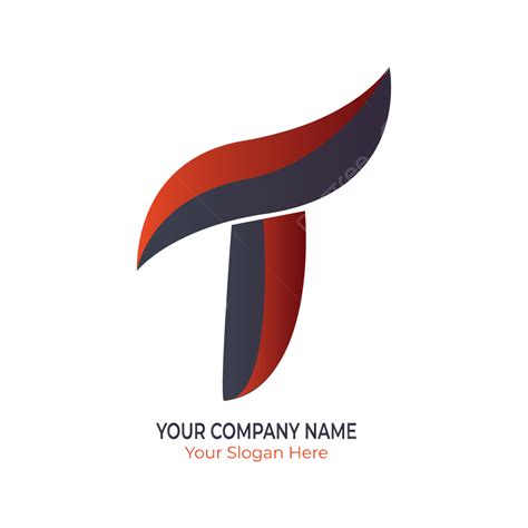 Gambar Vektor Desain Logo Huruf T Png Gratis T Desain Logo T Logo Vektor T Logo Png Dan