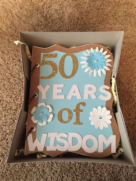 Maybe you would like to learn more about one of these? 50th anniversary gift. A book with 50 different things ...