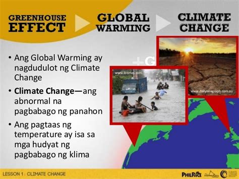 Pagbabago Ng Klima Meaning