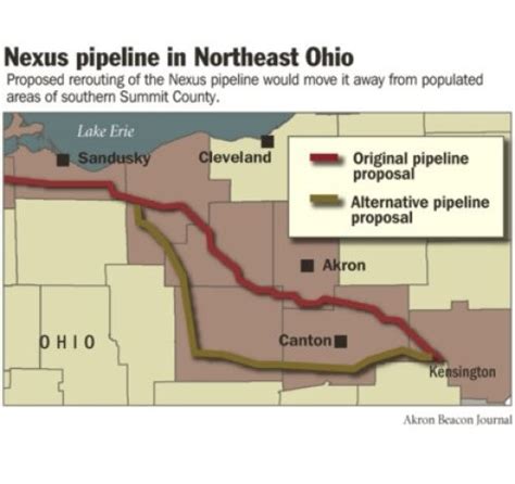 Ohio Residents Protest Nexus Natural Gas Pipeline Impact Check Llc